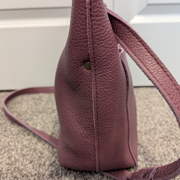 Portland Leather Kyoto Mini Crossbody Tote - Picture 4 of 8